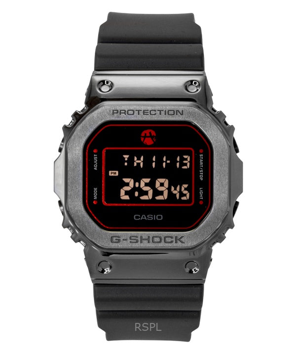 Casio G-Shock Digital Rui Hachimura Signature Herrenuhr mit Armband aus biobasiertem Harz, Quarzwerk, GM-5600RH-1, wasserdicht bis 200 m
