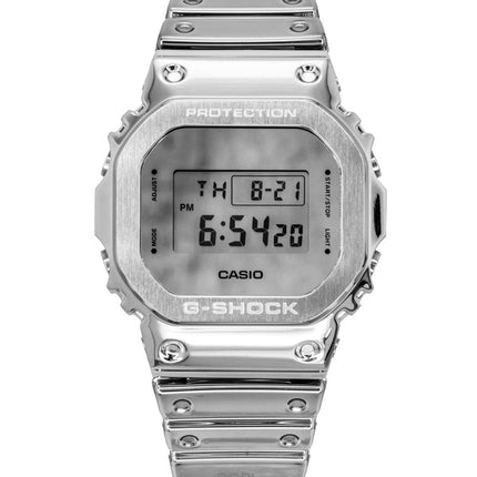 Casio G-Shock G-Steel Fine Metallic Digital Silikonarmband Quarz GM-5600YM-8A8 200M Herrenuhr