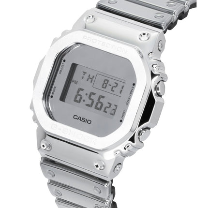 Casio G-Shock G-Steel Fine Metallic Digital Silikonarmband Quarz GM-5600YM-8A8 200M Herrenuhr