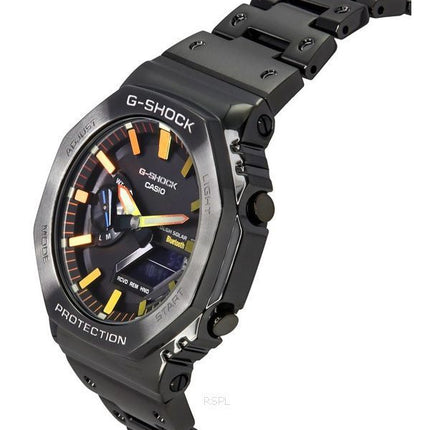 Casio G-Shock Full Metal 40th Anniversary Analog Digital Smartphone Link Bluetooth Solar GM-B2100BPC-1A 200M Herrenuhr