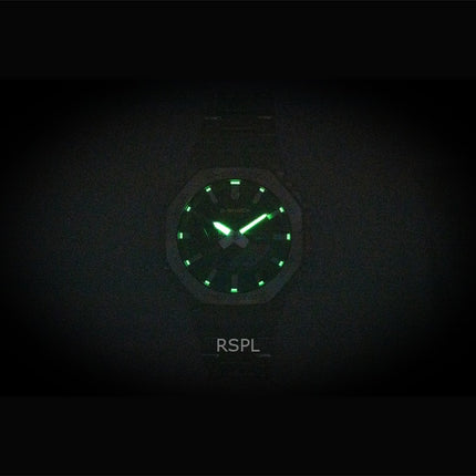 Casio G-Shock Vollmetall Analog Digital Smartphone Link Edelstahl Schwarzes Zifferblatt Solar GM-B2100SD-1C 200M Herrenuhr