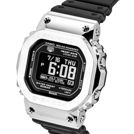 Casio G-Shock Digitaluhr für Herren mit Smartphone-Funktion, Gliederarmband aus Kunstharz, Solarfunktion und GM-H5600-1-Solaruhr