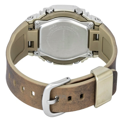 Casio G-Shock Analog Digital Beautiful People Armband aus biobasiertem Harz Goldfarbenes Zifferblatt Quarz GM-S2110BP-5A 200M Herrenuhr