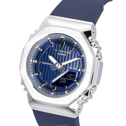 Casio G-Shock Analog Digital Limited Edition Bio-Based Resin Blue Dial Quartz GM-S2110SH-2A 200M Damenuhr