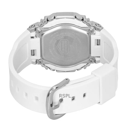 Casio G-Shock Analog Digital Limited Edition Damenuhr mit biobasiertem Harzarmband, weißem Zifferblatt, Quarzwerk, GM-S2110SH-7A, wasserdicht bis 200 m