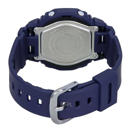 Casio G-Shock Analog-Digital-Harzarmband Blaues Zifferblatt Quarz GMA-P2100M-2A 200M Damenuhr