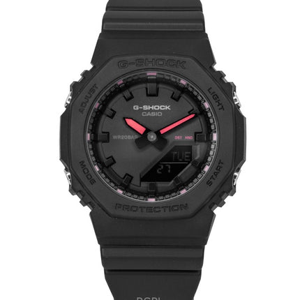 Casio G-Shock Analog-Digital-Quarzuhr aus biobasiertem Harz mit schwarzem Zifferblatt GMA-P2100SA-1A1 200M Damenuhr