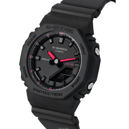 Casio G-Shock Analog-Digital-Quarzuhr aus biobasiertem Harz mit schwarzem Zifferblatt GMA-P2100SA-1A1 200M Damenuhr
