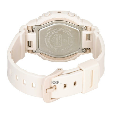 Casio G-Shock Analog-Digital Damenuhr mit Armband aus biobasiertem Harz, beigem Zifferblatt, Quarzwerk, GMA-P2110-4A, wasserdicht bis 200 m