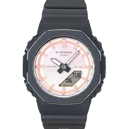 Casio G-Shock Analog-Digital-Damenuhr mit biobasiertem Harzzifferblatt in Rosa, Quarzwerkstoff, Modell GMA-P2110SC-4A, wasserdicht bis 200 m