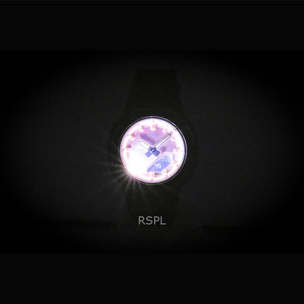 Casio G-Shock Analog-Digital-Damenuhr mit biobasiertem Harzzifferblatt in Rosa, Quarzwerkstoff, Modell GMA-P2110SC-4A, wasserdicht bis 200 m