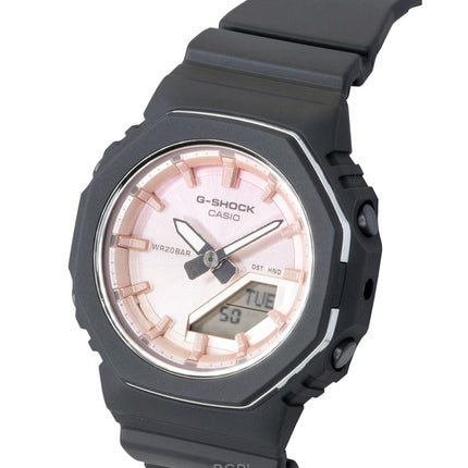 Casio G-Shock Analog-Digital-Damenuhr mit biobasiertem Harzzifferblatt in Rosa, Quarzwerkstoff, Modell GMA-P2110SC-4A, wasserdicht bis 200 m