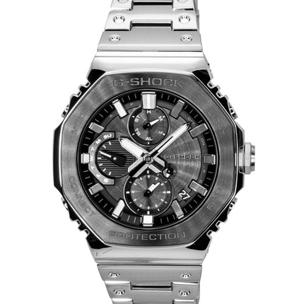 Casio G-Shock Analog Vollmetall Smartphone-Armband Schwarzes Zifferblatt Solar GMC-B2100BT-1A 200M Herrenuhr