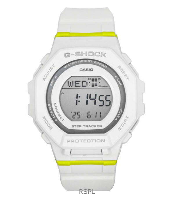 Casio G-Shock G-Squad Digital Smartphone Link Biobasiertes Harz Quarz GMD-B300SC-7 200M Damenuhr
