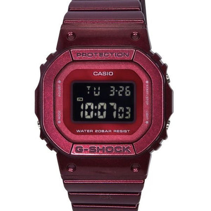 Casio G-Shock Digital Harzarmband Quarz GMD-S5600RB-4 200M Damenuhr