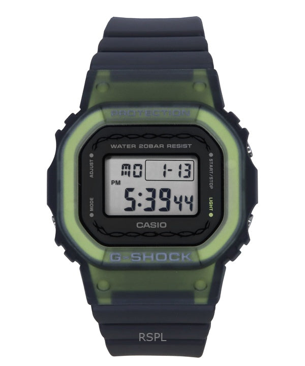 Casio G-Shock Digital Seasonal Collection 2024 Quarzuhr mit biobasiertem Harzarmband GMD-S5610RS-8 200M für Damen