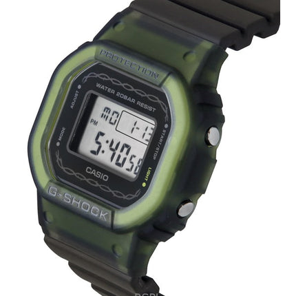 Casio G-Shock Digital Seasonal Collection 2024 Quarzuhr mit biobasiertem Harzarmband GMD-S5610RS-8 200M für Damen