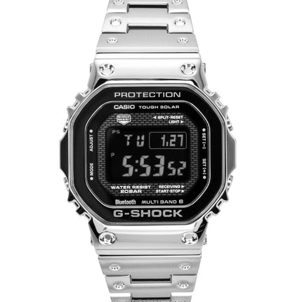 Casio G-Shock Digital Vollmetall Smartphone-Anbindung Solar GMW-B5000BT-1 200M Herrenuhr