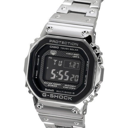 Casio G-Shock Digital Vollmetall Smartphone-Anbindung Solar GMW-B5000BT-1 200M Herrenuhr