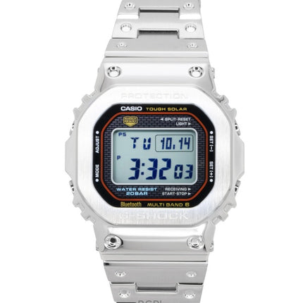 Casio G-Shock Vollmetall Digital Smartphone Link Edelstahl Solar GMW-B5000D-1C 200M Herrenuhr