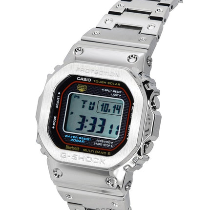 Casio G-Shock Vollmetall Digital Smartphone Link Edelstahl Solar GMW-B5000D-1C 200M Herrenuhr