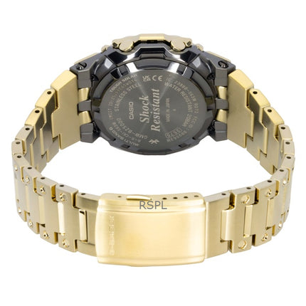 Casio G-Shock Digitaluhr, goldfarben, Vollmetall, Smartphone-Anbindung, Solar, GMW-BZ5000GD-9, 200 m, Herrenuhr
