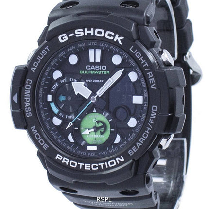 Casio G-Shock Gulfmaster Twin Sensor Welt Zeit GN-1000MB-1A GN1000MB-1A Herrenuhr
