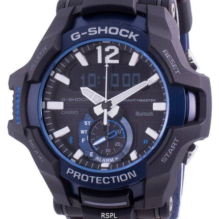 Casio G-Shock Schwerkraft Master Bluetooth Quarz GR-B100-1A2 GRB100-1A2 200M Herrenuhr