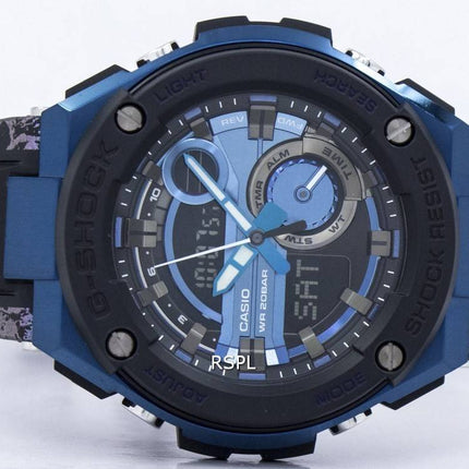 Casio G-Shock G-Stahl analoge digitale Welt Zeit GST-200CP-2A Herrenuhr