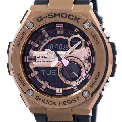 Casio G-Shock G-Stahl analoge digitale Welt Zeit GST-210B-4A Herrenuhr