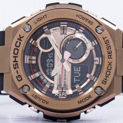 Casio G-Shock G-Stahl analoge digitale Welt Zeit GST-210B-4A Herrenuhr