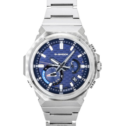 Casio G-Shock G-Steel Analog Smartphone Link Edelstahl Blaues Zifferblatt Solar GST-B1000D-2A 200M Herrenuhr