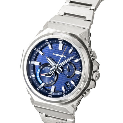 Casio G-Shock G-Steel Analog Smartphone Link Edelstahl Blaues Zifferblatt Solar GST-B1000D-2A 200M Herrenuhr