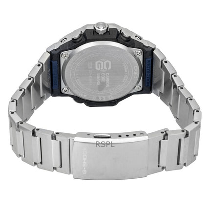 Casio G-Shock G-Steel Analog Smartphone Link Edelstahl Blaues Zifferblatt Solar GST-B1000D-2A 200M Herrenuhr