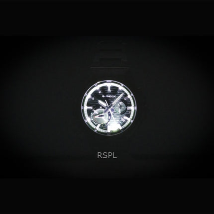 Casio G-Shock G-Steel Analog Smartphone Link Edelstahl Grünes Zifferblatt Solar GST-B1000D-3A 200M Herrenuhr