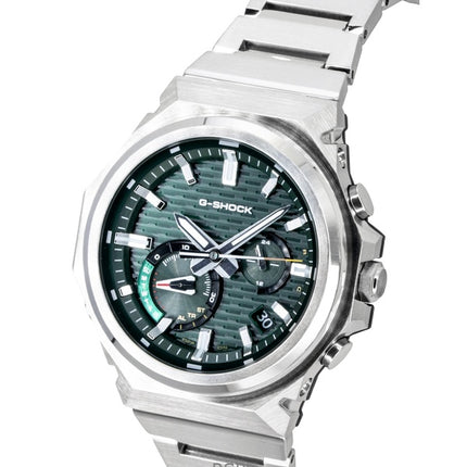 Casio G-Shock G-Steel Analog Smartphone Link Edelstahl Grünes Zifferblatt Solar GST-B1000D-3A 200M Herrenuhr