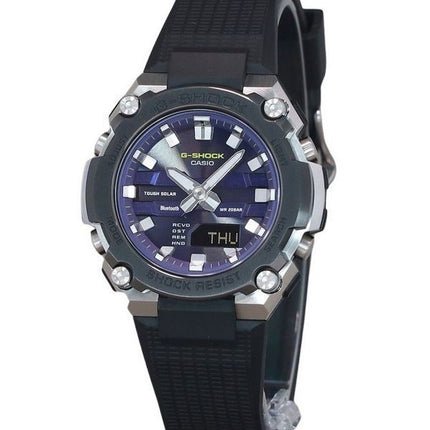 Casio G-Shock G-Steel Analog-Digital-Smartphone-Link Bluetooth Blaues Zifferblatt Solar GST-B600A-1A6 200M Herrenuhr