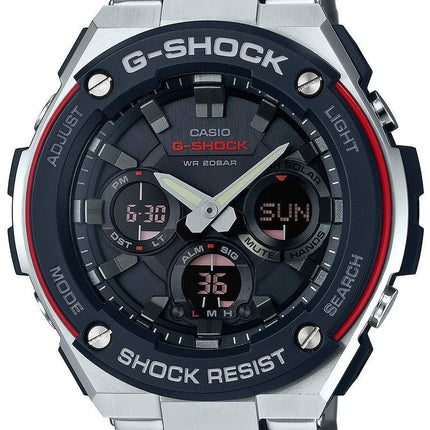 Casio G-Shock G-Stahl analoge Welt Zeit GST-S100D-1A4 Herrenuhr