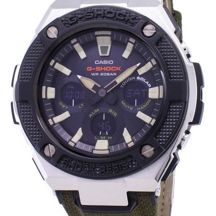 Casio G-Shock GST-S330AC-3A GSTS330AC-3A Neon Beleuchtung Analog Digital 200M Herrenuhr