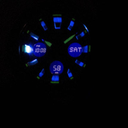 Casio G-Shock GST-S330AC-3A GSTS330AC-3A Neon Beleuchtung Analog Digital 200M Herrenuhr