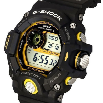 Casio G-Shock Master Of G-Land Rangeman Digital Black Resin Strap Solar GW-9400Y-1 200M Herrenuhr