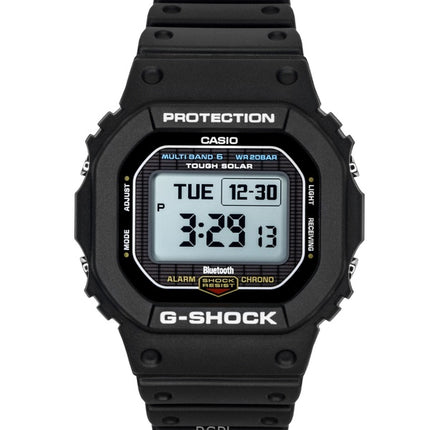 Casio G-Shock Digitaluhr mit Smartphone-Verbindung, aus biobasiertem Harz, Solarfunktion, GW-BX5600-1, wasserdicht bis 200 m, Unisex-Uhr