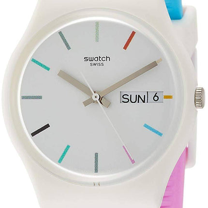 Swatch Originals Edgyline Analog Quarz GW708 Herrenuhr