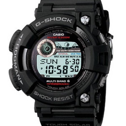 Casio G-Shock Multiband 6 Froschmann 200M Diver Moon Phase GWF-1000-1 GWF1000-1 Herrenuhr