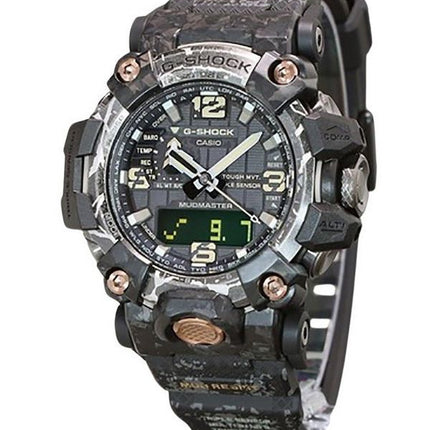 Casio G-Shock Mudmaster Master Of G-Land Analog Digital Schwarzes Zifferblatt Tough Solar GWG-2000CR-1A 200M Herrenuhr