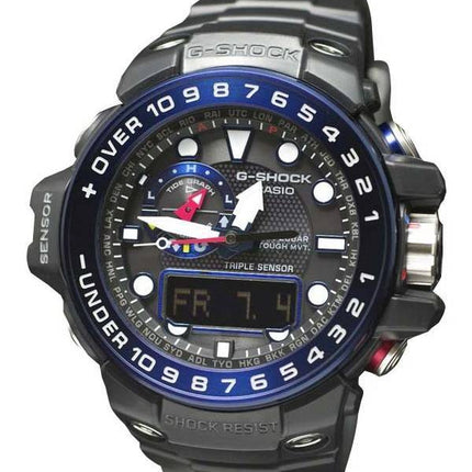 GULFMASTER Casio G-Shock atomare Analog Digital 200M GWN-1000 b-1 b Herrenuhr