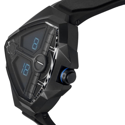 Hamilton Ventura Edge Dune Limited Edition Kautschukarmband Schwarzes Zifferblatt Quarz H24624330 100M Herrenuhr