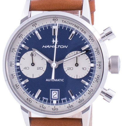 Hamilton Intra-Matic Tachymeter Automatik H38416541 100M Herrenuhr