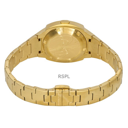 Hamilton American Classic PSR 74 Goldfarbener Edelstahl mit rotem Zifferblatt, Quarz, H52314130, 100 m, Unisex-Armbanduhr