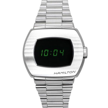 Hamilton PSR American Classic Digital Edelstahl Quarz H52414131 100M Herrenuhr